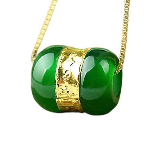 Jade chinois authentique : bracelet pour femme et amulette sculptée à la main