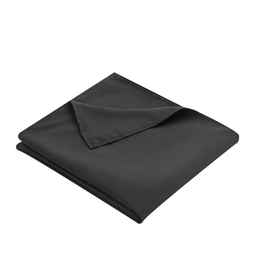 King Flat Sheet Only 108x102Inch Black - Ultra Soft Breathable Brushed Microfiber Top Sheet - Hotel Quality & Wrinkle-Free - Shrinkage Fade Resistant - Easy Care King Sheets