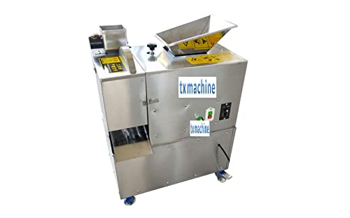 TXMACHINE dough dividing machine stainless steel Dough Cutting Machine pizza bread cookie dough rounding machine 0.21oz-21.16oz/6-600g (110V/60HZ, single speed control)