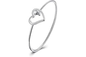 925 Sterling Silver Heart Link Bracelet: A Symbol of Love and Elegance