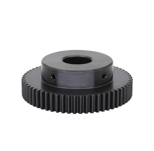 Bevel Gear Pinion Hardware Mechanical Spur Gear 1M-62/65/70T 45#Carbon Steel High Frequency Quenching Teeth Gear Wheel Height 20 Mm Bore Size 8/10/12/14/15 Mm(1M70T - Bore 10 mm)