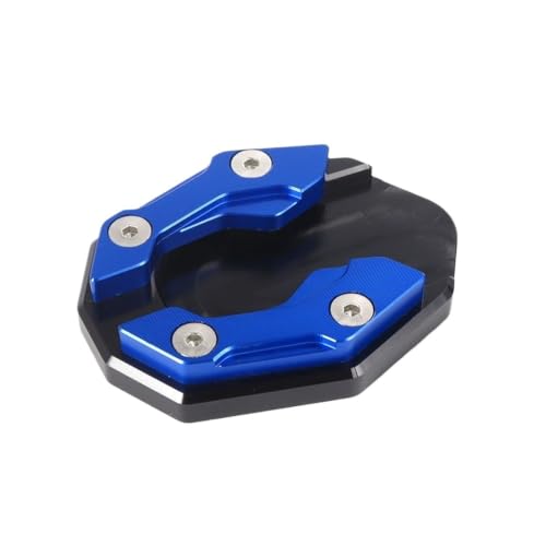 Extension de béquille moto pour YAMAHA NMAX 155 et 125 base de support bleu
