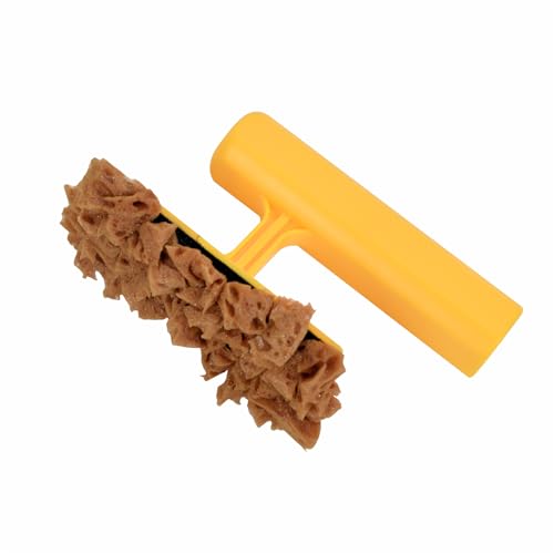 Nichiyo Texture Paint Roller Sponge Brush, DIY Wall Decoration Painting Tool for Home Art Projects, Creates Unique Patterns (EG015-NK)