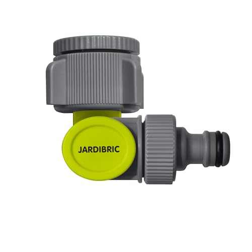 Jardibric - Nez de Robinet Coudé Articulé 90° 26x34 20x27 - Raccord Arrosage Robinet Orientable
