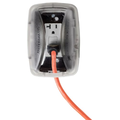 Intermatic WP5100C Extra-Duty in-Use Electrical Outlet Cover - Single Gang, Versatile Outdoor...