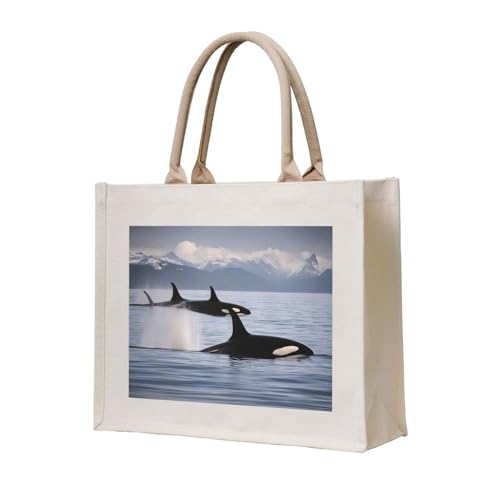 Sac de courses orques en toile pour vos escapades de week-end et marché