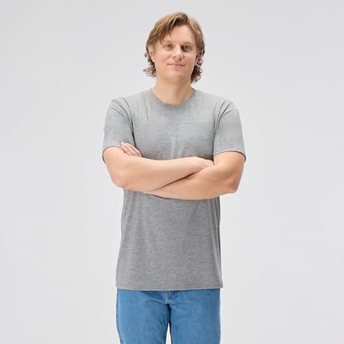 Image of TallSlim Men's Original Crewneck T-Shirt, Slim Fit