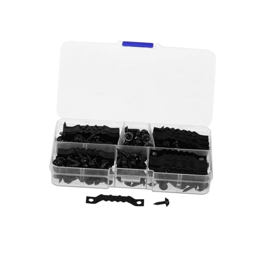 Image of Operitacx 100pcs Metal Frame Hangers Kit Picture Framing Supplies Screw Backing Clips for Wall Art Home Office