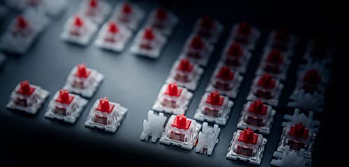 Gaming GXT 865 Asta Tastiera Meccanica Gaming, Switch Red (Tasti Meccanici Rosso), Retroilluminazione, Anti Ghosting N-key Rollover, Piastra Superiore in Metallo, Nero [Layout Italiano] - Tastiera gaming - Immagine 6