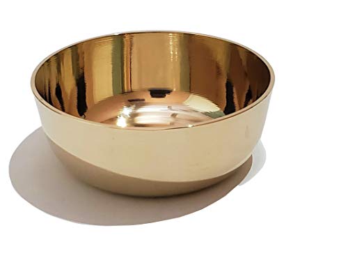 Pure Source India Kansa/Bronze Solid Bowl – 150 Ml, 1 Piece, Gold