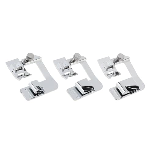 Set de pies prensatelas para dobladillo en 3 tamaños miniatura 7