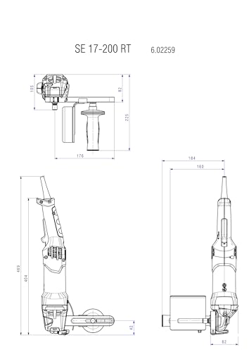 Perceuse Metabo BE 75 Quick 43mm avec coffret Metaloc - vue 3
