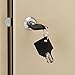 Global Industrial Key Cabinet, 30 Keys, 8x2-1/2x12-1/8, Sand
