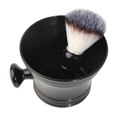 FOMIYES Beard Care Kit Shaving Brush with Bowl Shave Brush Shaving Bowl Grooming Tool