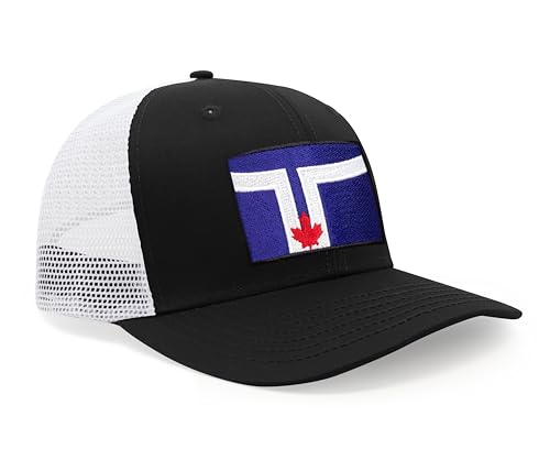 Image of International Tie City Hat for Men and Women, Adjustable Snapback Trucker Baseball Cap with Embroidered Patch
