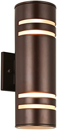 Housen Solutions Outdoor Light Fixture, Modern Porch Lights IP54 Waterproof ETL Listed Outdoor Wall Lights, Oil Rubbed Bronze Aluminum Exterior Light Fixture, Outdoor Lights for House Garage