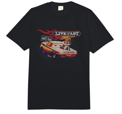 Disney and Pixar's Cars Snot Rod Live Fast Vintage Comfort Colors Adult Heavyweight T-Shirt