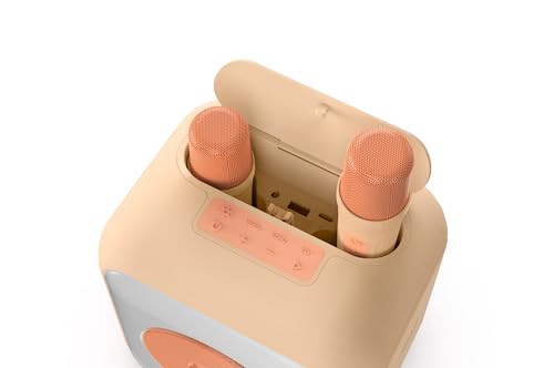 Enceinte karaoké lumineuse Bigben Bluetooth 30W avec 2 micros sans fil USB-C