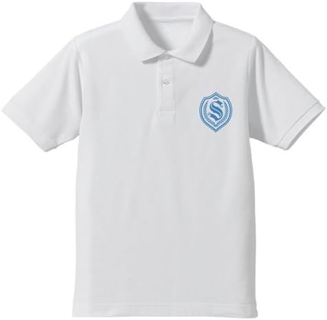 Amazon Co Jp ファンタシースターオンライン 2 ジ アニメーション 清雅学園 ポロシャツ ホワイト Lサイズ ホビー 通販