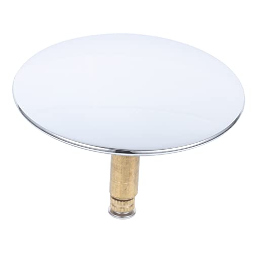Cabilock Cubierta de bañera Grifo Trampa colador de Drenaje del Fregadero Cesta no colador de desague Accesorios baño reemplazo del tapón del Fregadero Accesorios de bañera Cobre Colorful