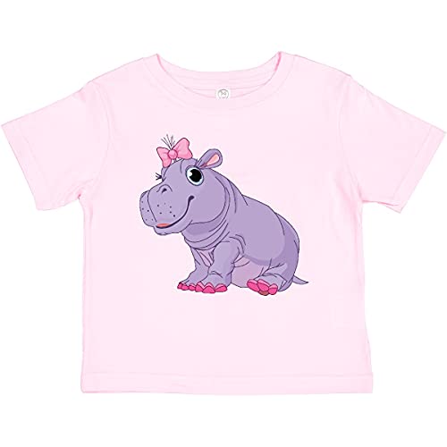 inktastic Cute Purple Hippo Baby T-Shirt
