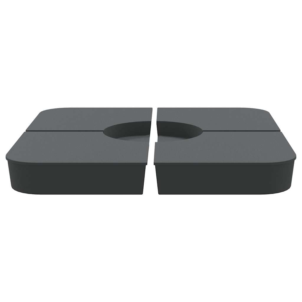 Questo Supporto Rettangolare per ombrellone, con Base in Acciaio Bianco per Pali di Diametro 32/38/48 mm e Portata Massima di 25 kg, è Ideale per Esterni, Patio, Giardino e Balcone.