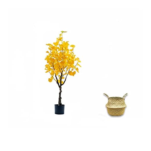 47-Inch Adjustable Artificial Ginkgo Tree