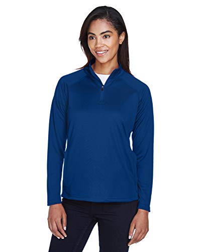 Devon & Jones Ladies' Stretch Tech-Shell Compass Quarter-Zip miniatura 3