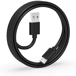 1.5 M Micro USB Cable Charger Replacement for Kindle Paperwhite Charger – (Fit for Kindle Fire HD & HDX 6 7 8 8.9 10, Paperwhite 1-10 Gen. – Not Fit for Type C Paperwhite 5 11th Gen/6 (2024-2025) )