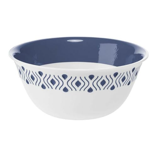 Stefanplast, Blu, Linea Tosca, Insalatiera in Resina, 23x10h cm, 23 cm