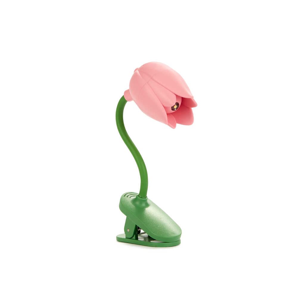 Balvi Lampada Flessibile a Forma di Tulipano Rosa per Lettura