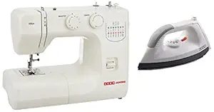 Usha Janome Allure Automatic Zig-Zag Sewing Machine and Get Usha Dry Iron (1602) 1000W