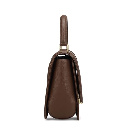 Image of Da Milano Leather Small Satchel