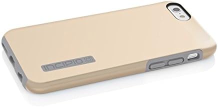 iPhone 6S Case, Incipio DualPro Case [Shock Absorbing] Cover fits Both Apple iPhone 6, iPhone 6S - Champagne/Gray