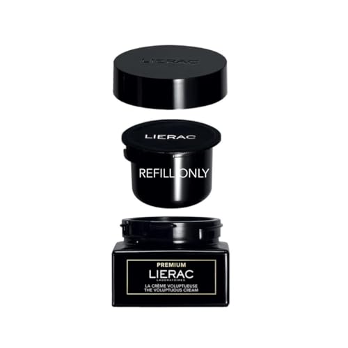 LIERAC Premium - la Creme Voluptueuse Crema Viso Ricca Anti Età Ricarica, 50ml