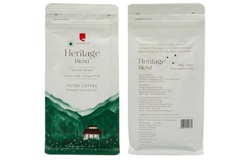 Image of Cafe Coffee Day | Filter | Ground | Best Coffee | Morning | Choco (PACK OF 6, 60% Coffee & 40% Chicory- Heritage Blend)