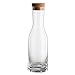 Produktbild Bohemia Cristal 093 006 151 Karaffe "La Bella" 1200 ml aus Kristallglas mit Korkstopfen, klar