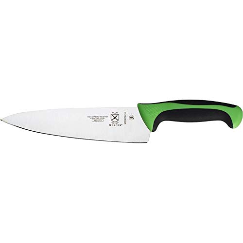 Image of Mercer Culinary Mercer Cutlery Millennia 8 inch Chef's Knife Color-Coded | 4-Piece Knife Set, High Carbon