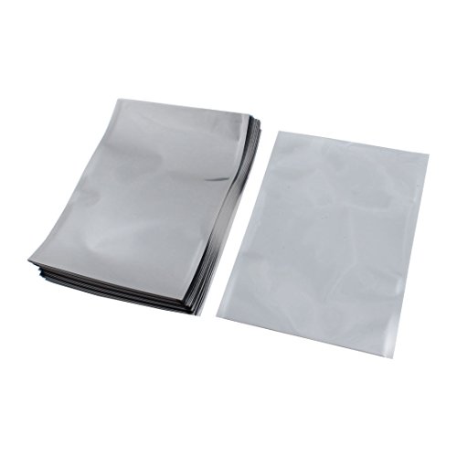 Image of uxcell 50pcs 6 inch x 8 inch Semi-Transparent ESD Anti-Static Shielding Bag 150x200mm