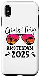 Carcasa para iPhone XS Max Amsterdam Girls Trip 2025 Fiesta de fin de semana en grupo de vacaciones
