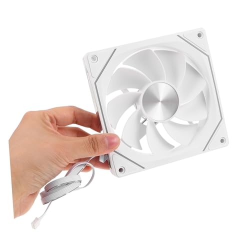 Ventilador silencioso PC SOIMISS regulable de 800 a 1600 RPM con iluminación RGB ideal gamer 4