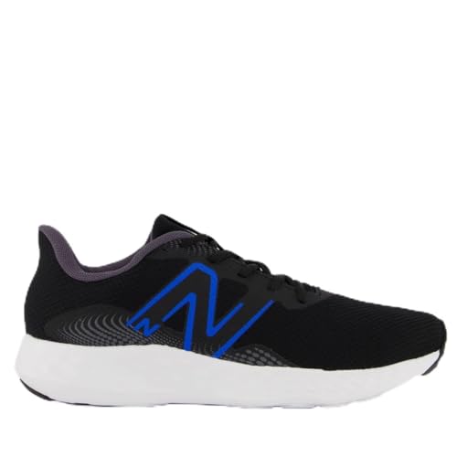 TENIS NEW BALANCE 411V3 MASCULINO BLACK/BLUE OASIS, Calçados Masculinos, PRETO/AZUL, 42