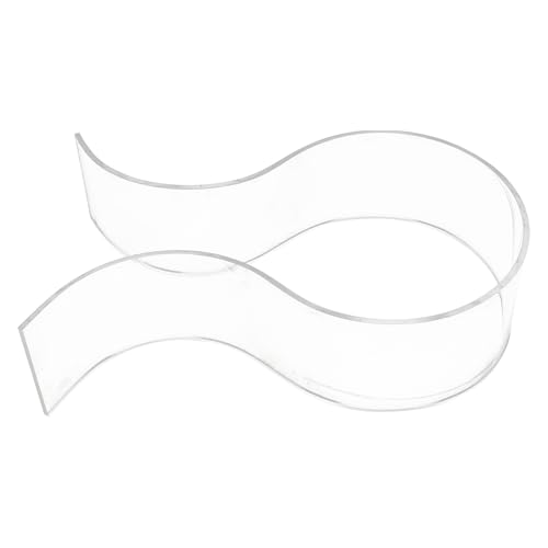PERSELOSO Soporte de Auriculares de Escritorio de Acrílico Transparente, Exhibidor Práctico y Estable para Auriculares Supraurales, Organizador Compacto Adecuado para Hogar, Oficina