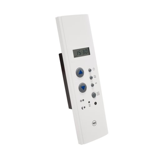 HOMEPILOT Modi Zeitschaltuhr 2650, Rolladensteuerung passend für Gurtkasten, Gurtkastenuhr, mit Zufall-Funktion, Wochen- & Tagesprogramm, Ultraweiß/Weiß, 232x70x181mm (Nachfolgemodell verfügbar)