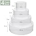 4 Tiers Foam Cake Dummies 4