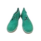 Piel de serraje Genérico - Botas safari de piel de serraje, número 34