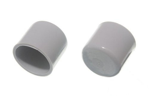 sedia Mobile puntale in plastica piano protezione grigi da 22 mm (confezione da 6)