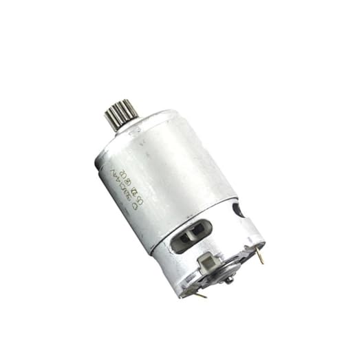 FACAIIO - FACAIIO 12 V 15 dents de rechange pour perceuse électrique et tournevis, 1 moteur en métal argenté