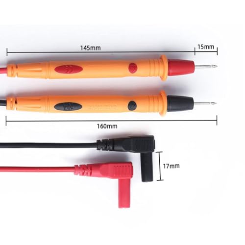 Image of Multimeter, Precision Sharp Lead 1000V 20A Digital Multi Meter Clamp Tester Probe Test Probes Leads, Test Extension, Multimeter Accessories