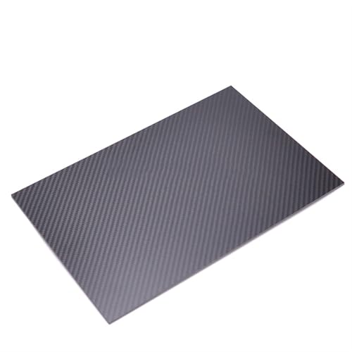 1pcs 200 * 300mm 3k Glossy Matte Twill Plain Carbon Fiber Sheet Plate Panel Board Virous Thickness 0.2 0.5,1,1.5,2,3,4,5,6mm 3k Carbon Fiber(1.0mm Twill Matte)